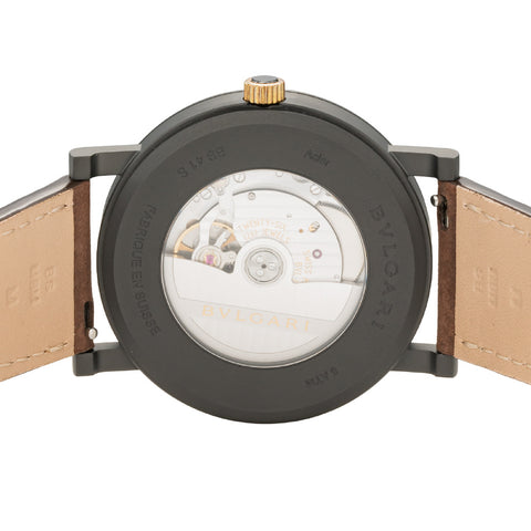 BVLGARI BB41BTDLCCL/MILANO Watch - Bvlgari Bvlgari Cities Milano - 2-Year Warranty, Black Luxury Watch, Parallel Import (Imag