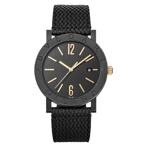 BVLGARI BB41BTDLCCL/MILANO Watch - Bvlgari Bvlgari Cities Milano - 2-Year Warranty, Black Luxury Watch, Parallel Import (Imag