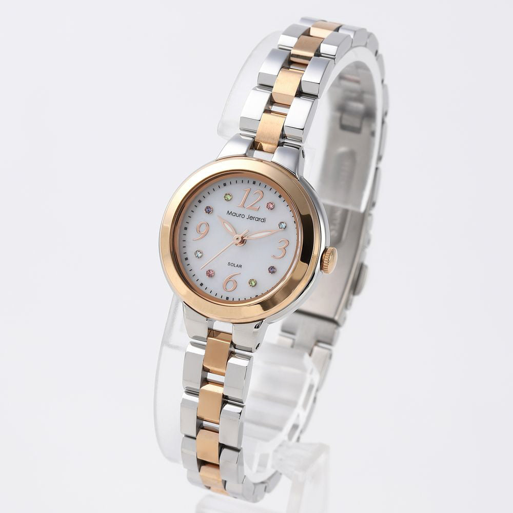 Mauro Gelardi MJ0561 Watch - Solar-Powered Women's Watch Elegant Design Water Resistant Lightweight Stylish (Image 2)