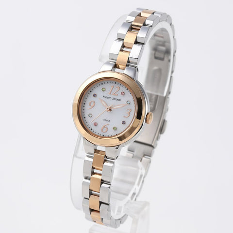 Mauro Gelardi MJ0561 Watch - Solar-Powered Women's Watch Elegant Design Water Resistant Lightweight Stylish (Image 2)