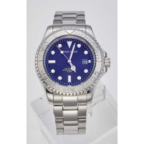 MJ0612 Men's Solar-Powered Watch Eco-Friendly Design Water Resistant Durable Construction Stylish Timepiece