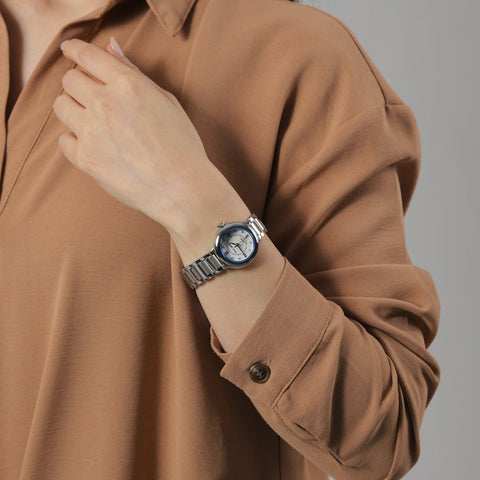 MJ0703 Stylish Solar-Powered Women's Watch - Eco-Friendly Design - No Battery Replacement Needed - Elegant and Durable