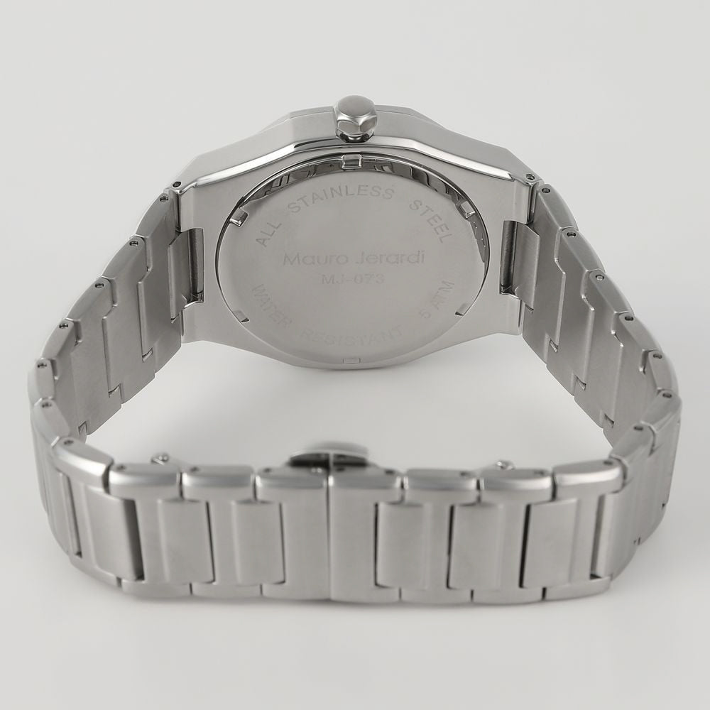 Mauro Gelardi MJ0732 Watch - Solar-Powered Eco-Friendly Men's Watch Stylish Design Water Resistant Lightweight Comfort (Image