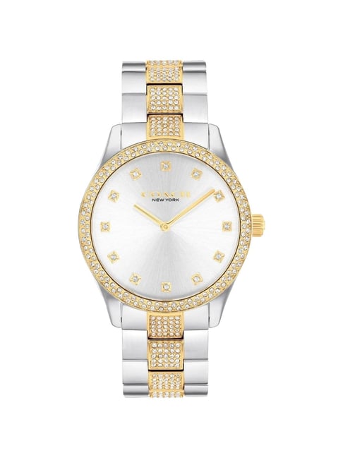 COACH 14400034 Watch - Brooks Silver with 2 Year Warranty Stylish Design Durable Quality Perfect for Everyday Use