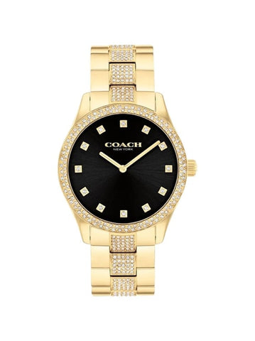 COACH 14400035 Watch - Black Brooks with 2 Year Warranty Stylish Design Durable Quality Perfect for Everyday Use