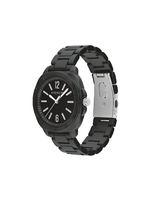 COACH 14504412 Watch - KITT Black 2 Year Warranty Stylish Design Durable Material Versatile Everyday Use
