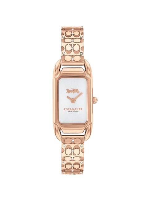 COACH 14504197 Watch - COACH CADIE 2-Year Warranty Silver Handbag [Parallel Import] - Stylish & Durable