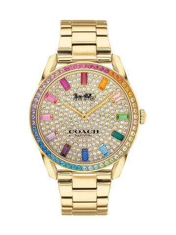 COACH 14503657 Watch - COACH PRESTON 2-Year Warranty Gold - Premium Quality Parallel Import Handbag