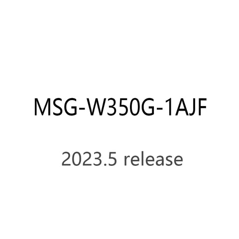 CASIO Baby-G MSG-W350G-1AJF MSG-W350G-1A solar 10ATM watch 2023.05released - IPPO JAPAN WATCH 