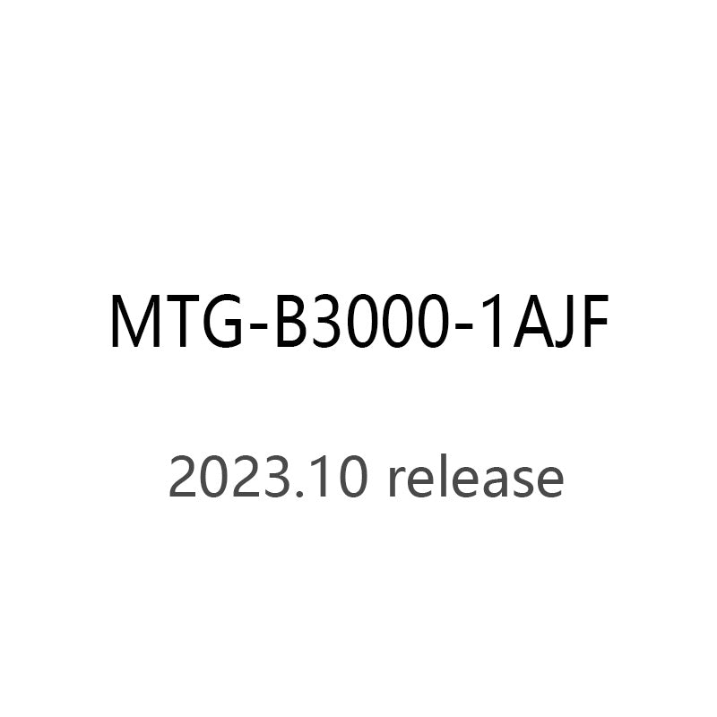 CASIO gshock MTG-B3000-1AJF MTG-B3000-1A  solar powered 20ATM watch 2023.10 Release - IPPO JAPAN WATCH 