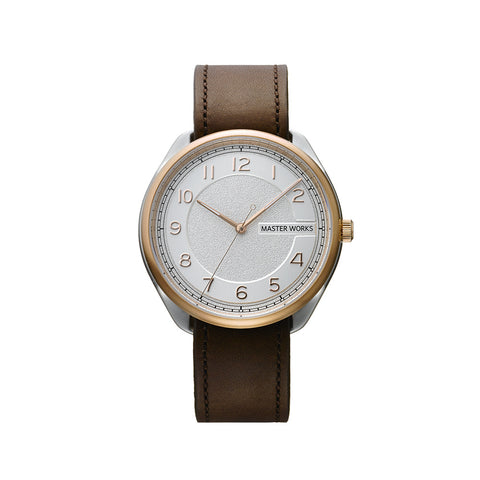 MW06SRS-ECDBO8 8 Quartz 3-Hand Movement Elegant Design Water Resistant Stylish Timepiece