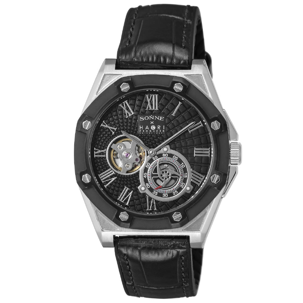 IPPO JAPAN WATCH N030SSBK Watch - SONNE×HAORI Men's Watch 1-Year Warranty Premium Black Design Water Resistant Stylish