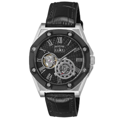 IPPO JAPAN WATCH N030SSBK Watch - SONNE×HAORI Men's Watch 1-Year Warranty Premium Black Design Water Resistant Stylish