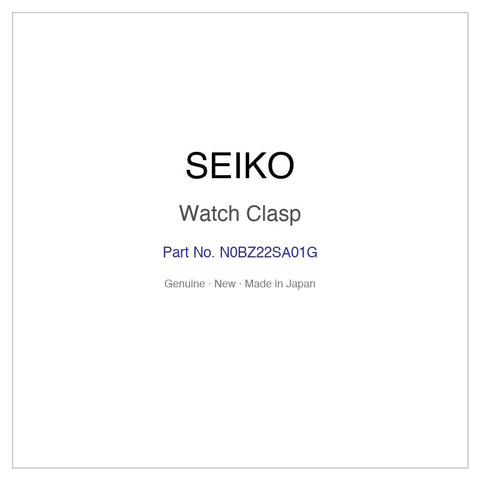 SEIKO N0BZ22SA01G Watch Clasp for SCJC023 SCJC024 SCJC026 SCJD009 SCJD010 and More Models