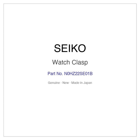 SEIKO N0HZ22SE01B Watch Clasp for SARX132 SPB524J1 and More Models