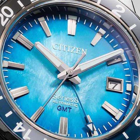 "CITIZEN Men's Series 8 Mechanical 880 Watch - 100th Anniversary Limited Edition Model NB6036-52N"