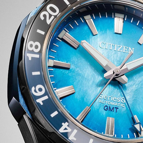 "CITIZEN Men's Series 8 Mechanical 880 Watch - 100th Anniversary Limited Edition Model NB6036-52N"