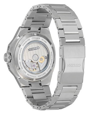 CITIZEN NB6080-51W Series 8 Mechanical Watch Stainless Steel Automatic Movement Water Resistant 40mm Case