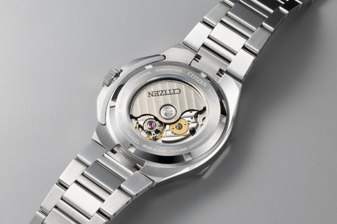 CITIZEN NB6080-51W Series 8 Mechanical Watch Stainless Steel Automatic Movement Water Resistant 40mm Case