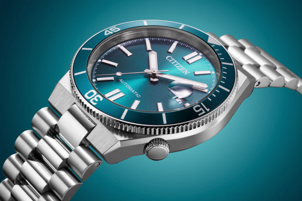 CITIZEN NJ0231-56L Watch - Mechanical Movement Stainless Steel Case Blue Dial Water Resistant Elegant Design (Image 10)