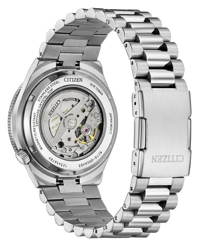 CITIZEN NJ0231-56L Watch - Mechanical Movement Stainless Steel Case Blue Dial Water Resistant Elegant Design (Image 4)