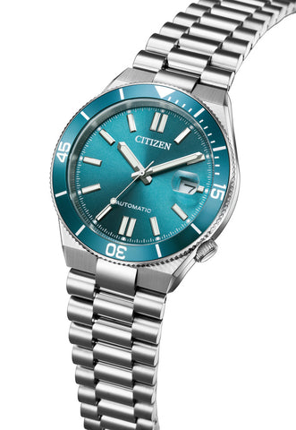 CITIZEN NJ0231-56L Watch - Mechanical Movement Stainless Steel Case Blue Dial Water Resistant Elegant Design (Image 5)