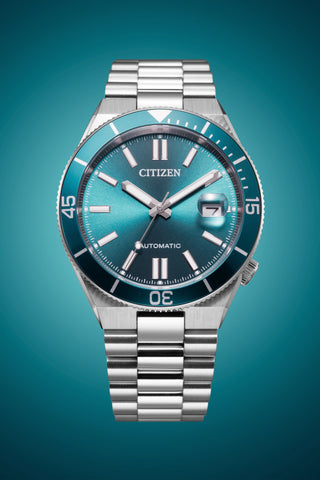 CITIZEN NJ0231-56L Watch - Mechanical Movement Stainless Steel Case Blue Dial Water Resistant Elegant Design (Image 9)