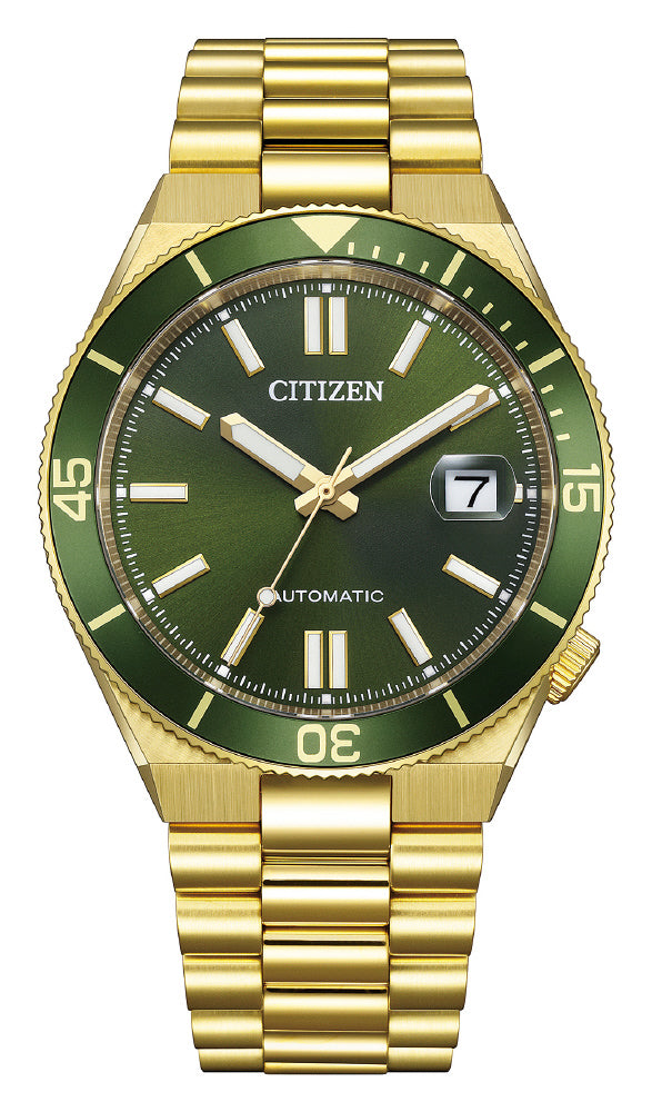 CITIZEN NJ0232-53X Watch - Mechanical Movement Stainless Steel Case Water Resistant Elegant Design