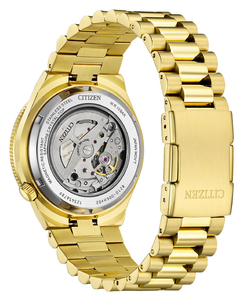 CITIZEN NJ0232-53X Watch - Mechanical Movement Stainless Steel Case Water Resistant Elegant Design (Image 4)