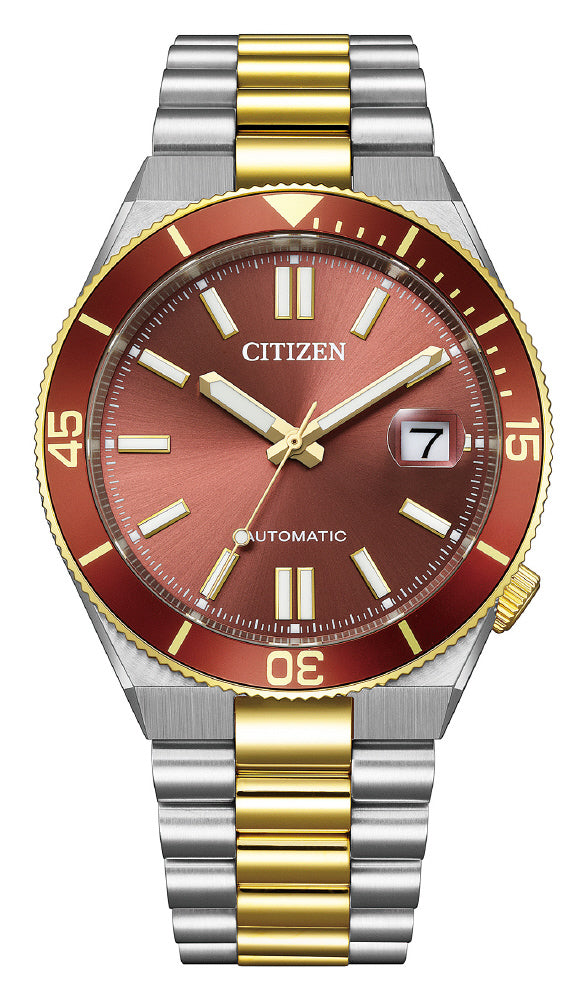 CITIZEN NJ0234-58X Watch - Mechanical Movement Stainless Steel Case Water Resistant Elegant Design