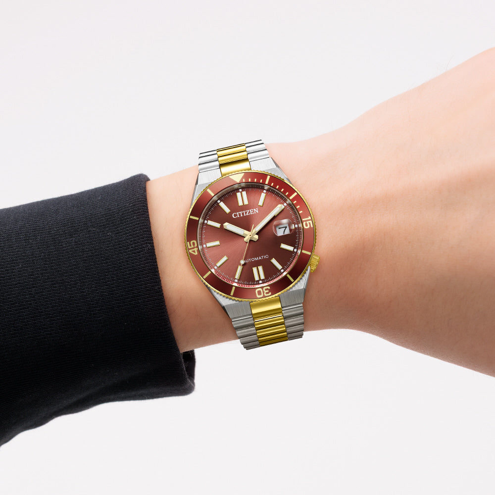 CITIZEN NJ0234-58X Watch - Mechanical Movement Stainless Steel Case Water Resistant Elegant Design (Image 10)