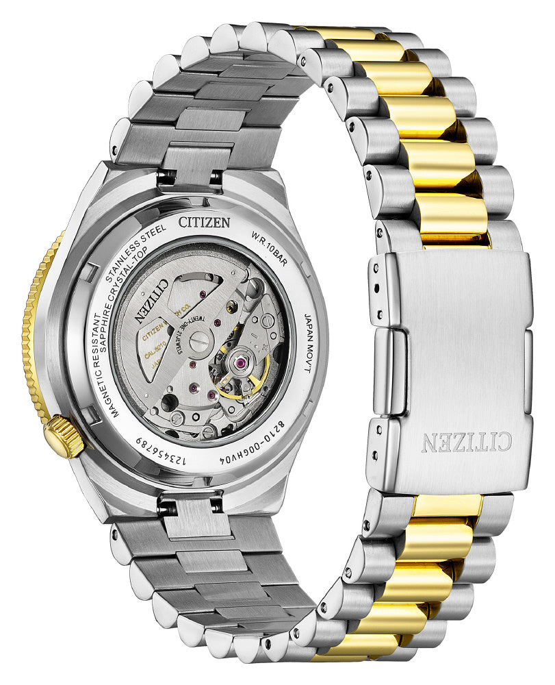 CITIZEN NJ0234-58X Watch - Mechanical Movement Stainless Steel Case Water Resistant Elegant Design (Image 4)