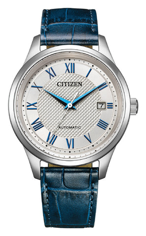 CITIZEN NJ0250-01A Mechanical Watch - Stainless Steel Case - Automatic Movement - Water Resistant - Classic Design