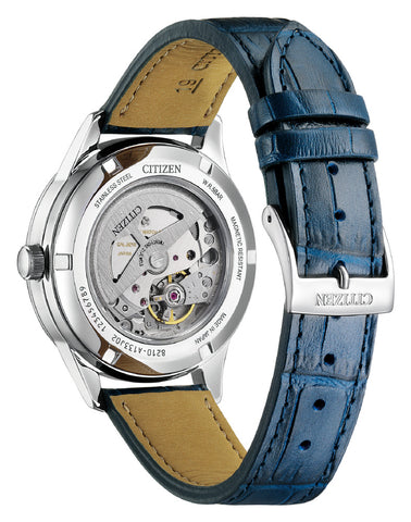 CITIZEN NJ0250-01A Mechanical Watch - Stainless Steel Case - Automatic Movement - Water Resistant - Classic Design