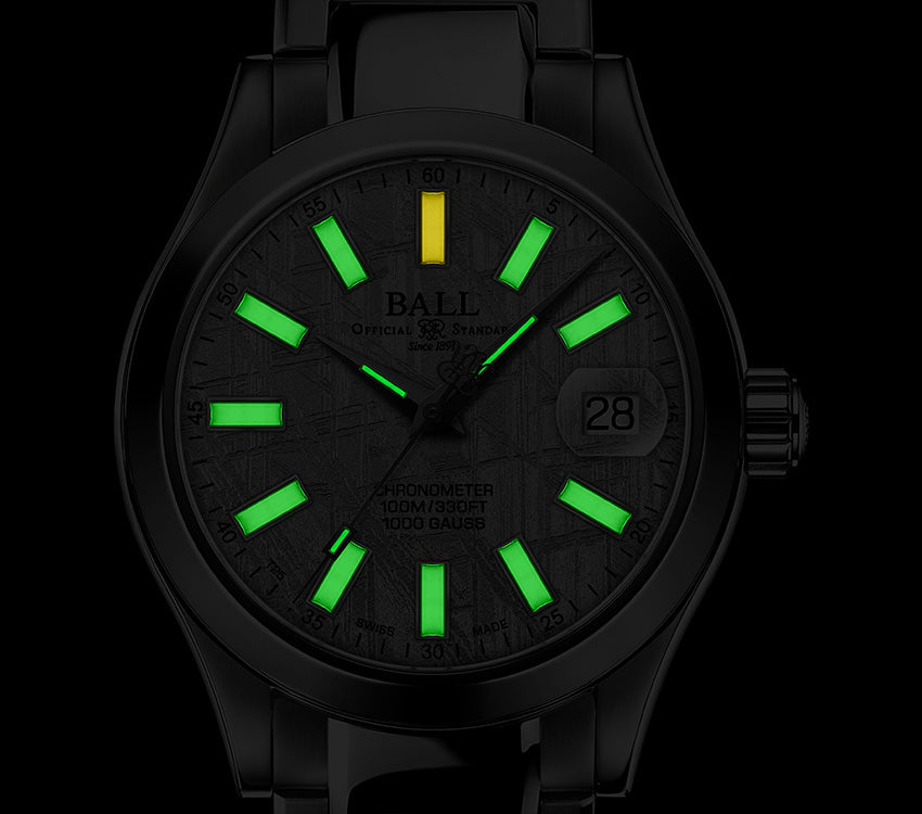 Ball NL9616C-S6CJ-MSL Watch - Watch MARVELIGHT CHRONOMETER 36 METEORITE (Image 2)