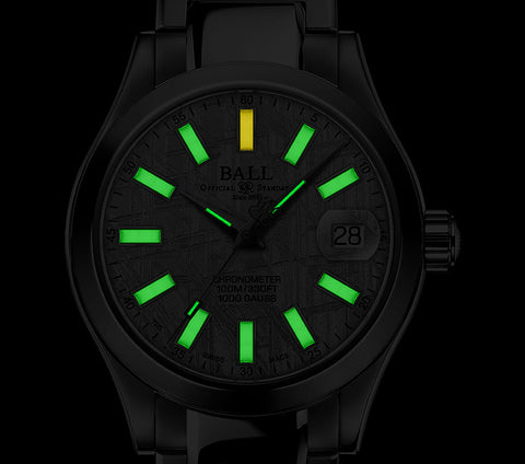 Ball NL9616C-S6CJ-MSL Watch - Watch MARVELIGHT CHRONOMETER 36 METEORITE (Image 2)