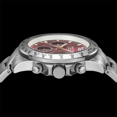 NLUS44SSVRE Luce Solar Silver Bezel Eco-Friendly Solar Power 1-Year Warranty Stylish Design