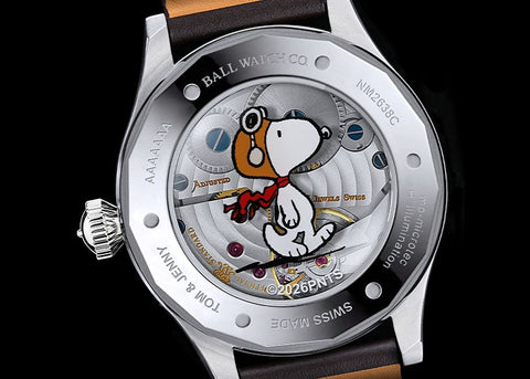 Ball SNOOPY FLYING ACE NM2638C-L2J-BK Automatic Unisex Watch