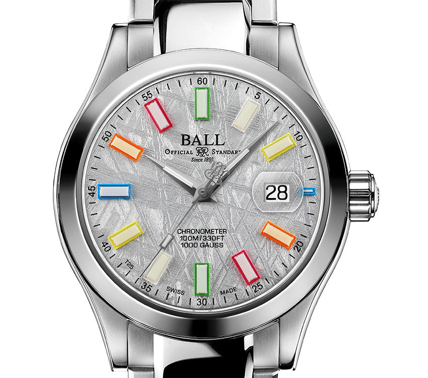 Ball NM9026C-S46CJ-MSLR Watch - Watch MARVELIGHT CHRONOMETER 40 METEORITE