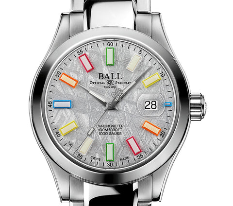 Ball NM9026C-S46CJ-MSLR Watch - Watch MARVELIGHT CHRONOMETER 40 METEORITE