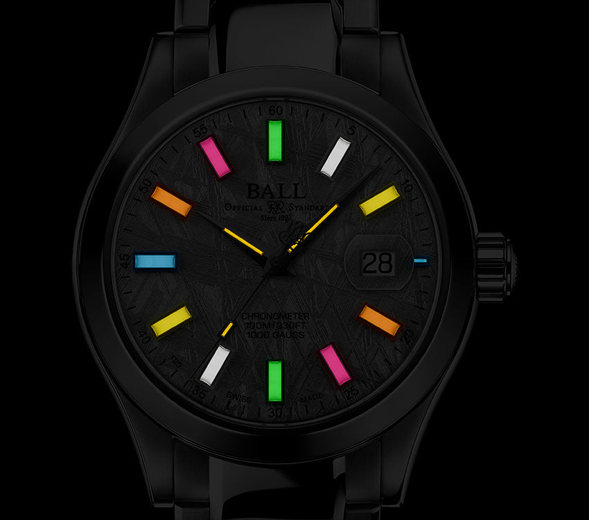 Ball NM9026C-S46CJ-MSLR Watch - Watch MARVELIGHT CHRONOMETER 40 METEORITE (Image 2)