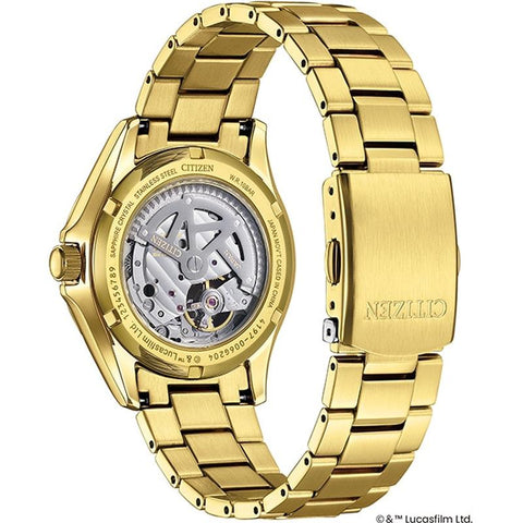 CITIZEN NP1013-53P Watch - Men's Watch - CITIZEN COLLECTION Mechanical Open Heart Star Wars Limited Edition C-3PO Model (Imag