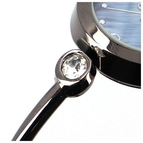 plaisir NTK-252 Watch - Nickel-Free Bangle Watch Gold White Elegant Design Durable Construction Stylish Accessory (Image 9)