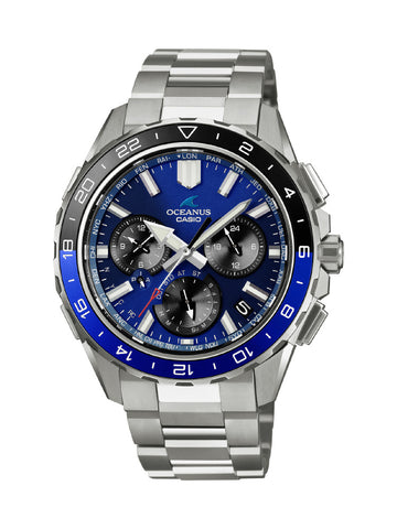 CASIO OCW-P3000-2AJF Bluetooth Solar Radio Controlled Watch Stylish Oceanus Design Water Resistant Features