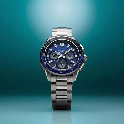 CASIO OCW-P3000-2AJF Bluetooth Solar Radio Controlled Watch Stylish Oceanus Design Water Resistant Features