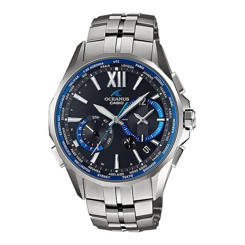 Casio Oceanus OCW-S3400-1AJF MANTA Radio Solar Men`s Watch Japan OCW-S3400-1A