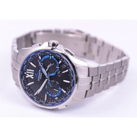 Casio Oceanus OCW-S3400-1AJF MANTA Radio Solar Men`s Watch Japan OCW-S3400-1A