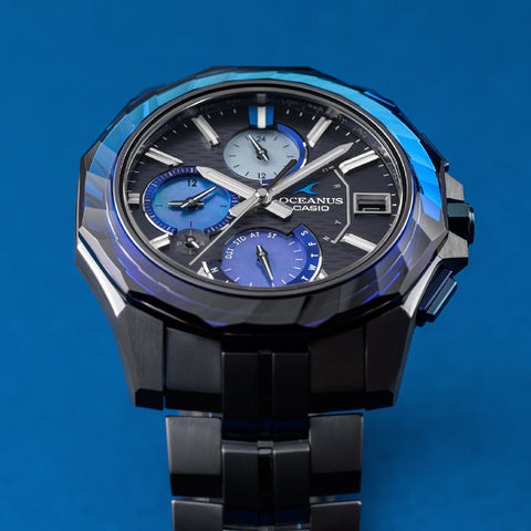 CASIO OCW-S6000AP-1AJR Bluetooth Solar Radio Controlled Elegant Design Indigo Ocean Color