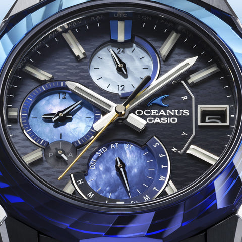 CASIO OCW-S6000AP-1AJR Bluetooth Solar Radio Controlled Elegant Design Indigo Ocean Color