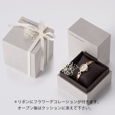 Time&Bouquet OTB-002-S Watch - Elegant Design Water Resistant Quartz Movement Stainless Steel Case Adjustable Strap (Image 7)